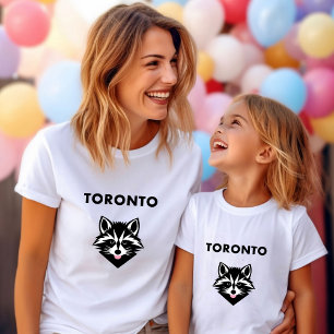 Camiseta Cor-de-luz engraçada - Mocking Toronto Raccoon