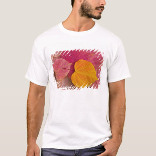 Camiseta Cor de outono no Forest Pansy Redbud caído