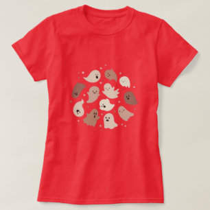 Camiseta Cor-de-rosa-boi: Tee do Halloween Fantástico