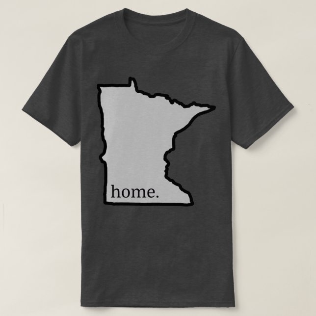 Camiseta cor-de-rosa minMinnesota (Frente do Design)