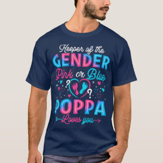 Camiseta Cor De Rosa Ou Azul O Ama De Gênero Reveal C