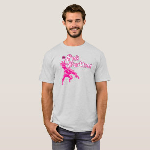Camiseta cor-de-rosa Vintage com Personagem