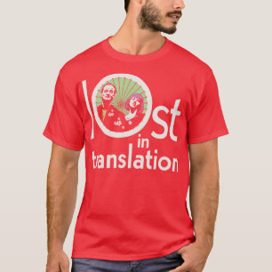 Camiseta Cor de Tradução perdida