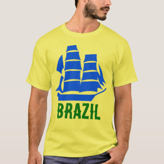 Camiseta Cor do Brasil - Navio