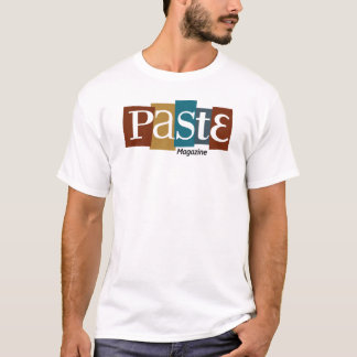 Camiseta Cor do compartimento do logotipo do bloco da pasta