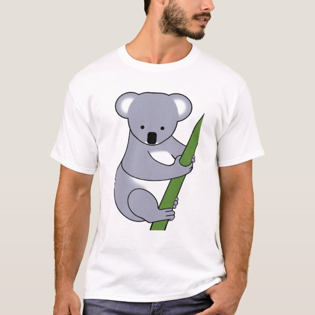 Camiseta Cor do Koala (Frente)