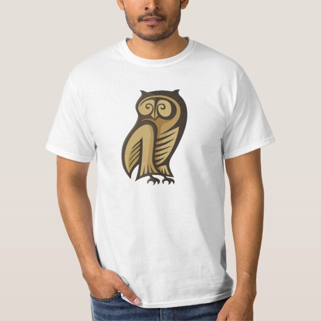 Camiseta Cor do símbolo de coroa (Frente)