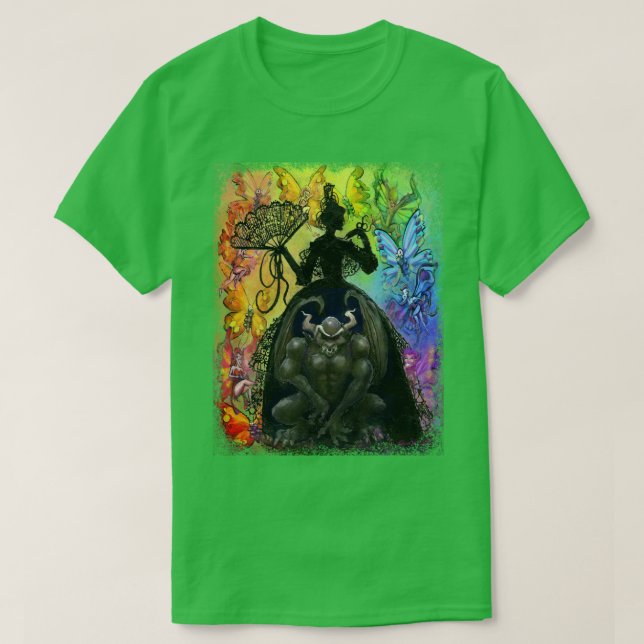 Camiseta Cor e Escuridão (Frente do Design)
