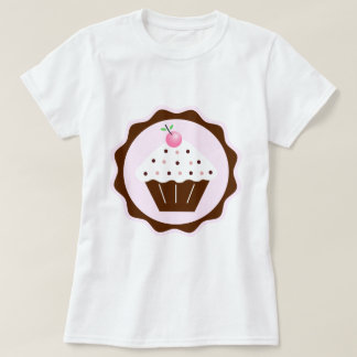 CAMISETA COR E PINCO DO CUPCAKE