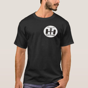 Camiseta Cor escura dos t-shirt
