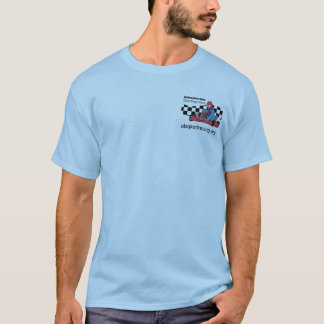 Camiseta Cor karting do t-shirt do clube de ABQ