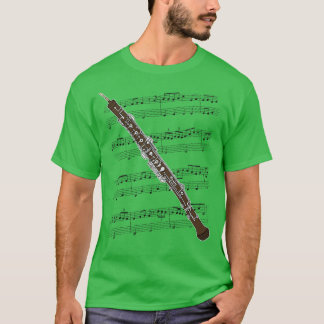 Camiseta Cor Oboist Woodwind Musical do Jogador Oboista