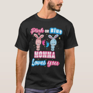 Camiseta Cor Rosa Ou Azul Não Te Ama Sexo Reveal Baby Mo