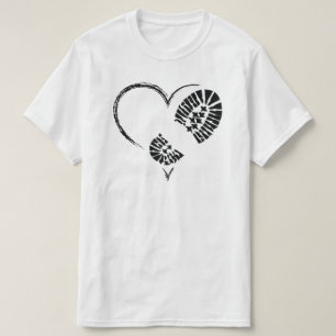 Camiseta coração