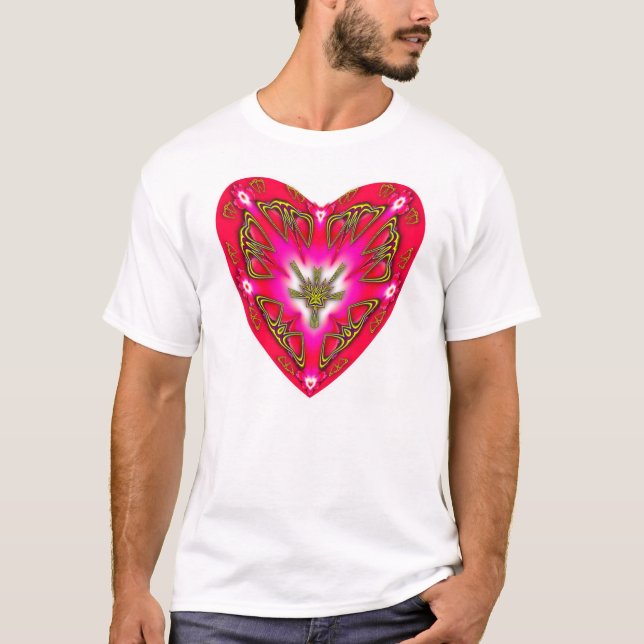 Camiseta Coração 02 do desenhista (Frente)