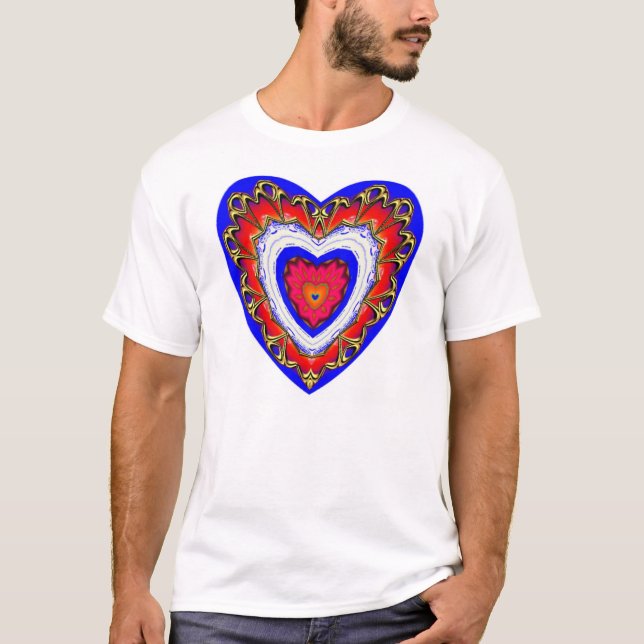 Camiseta Coração 03 do desenhista (Frente)