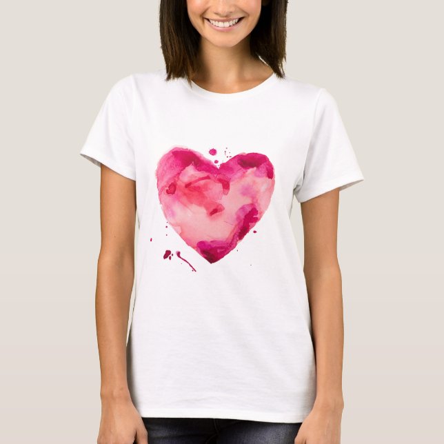Camiseta Coração #4 do amor (Frente)