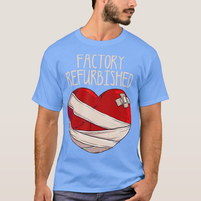 Camiseta Coração Aberto Funerário Refurbado e legal Fábrica (Frente)