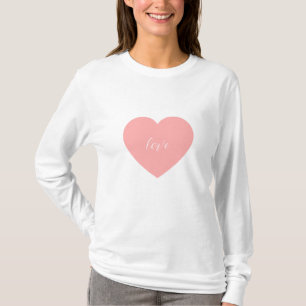 Camiseta Coração amor 