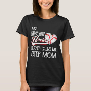 Camiseta Coração Amor Bonito Jogador De Hockey Favorito Me
