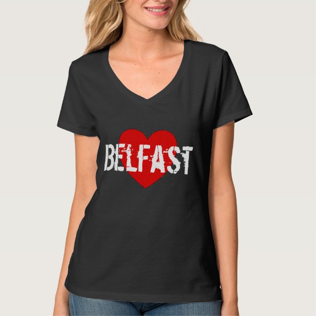 Camiseta Coração Belfast - t-shirt (Frente)