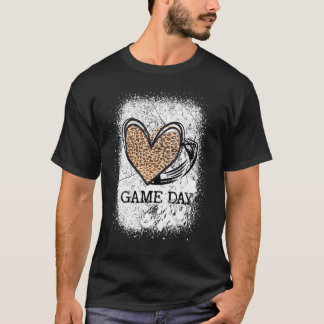 Camiseta Coração com o jogo de futebol Mãe