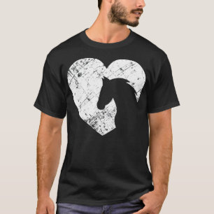 Camiseta Coração com vovô de cavalo