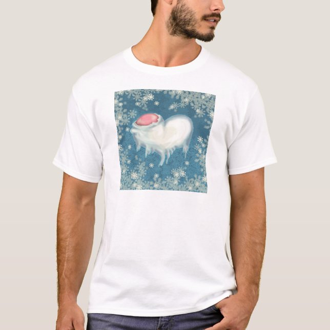 Camiseta Coração congelado (Frente)