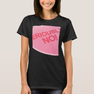 Camiseta Coração cor-de-rosa do dia de consciência dos solt