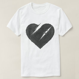 Camiseta Coração Costurado