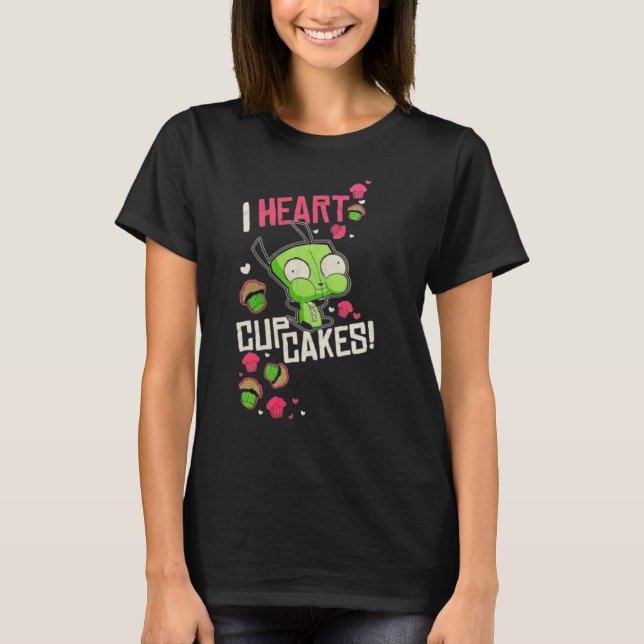CAMISETA CORAÇÃO, CUPCAKES! (Frente)