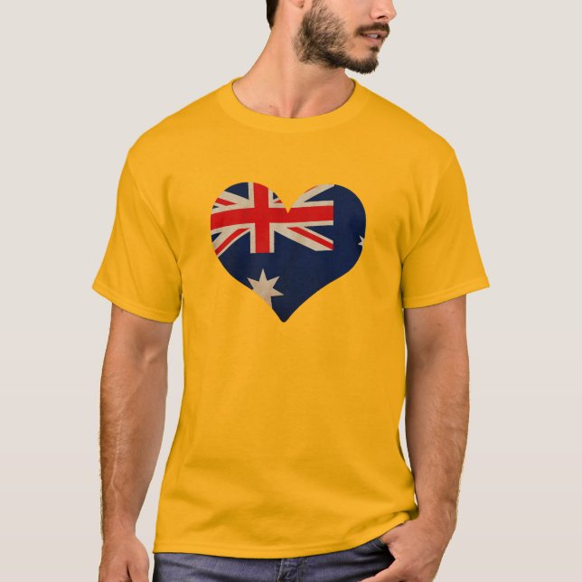 Camiseta Coração da Austrália (Frente)