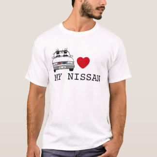 Camiseta CORAÇÃO da bobina meus nissan