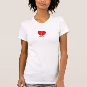 Camiseta Coração da esperança