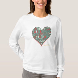 Camiseta Coração da força