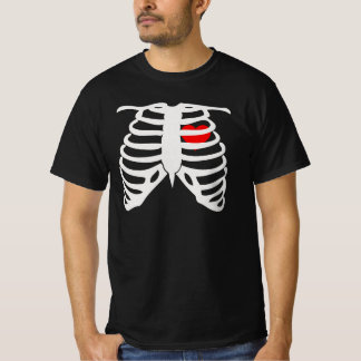 Camiseta Coração da gaiola