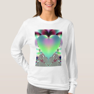 Camiseta Coração da íris