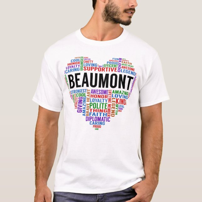 Camiseta Coração da Lenda BEAUMONT (Frente)