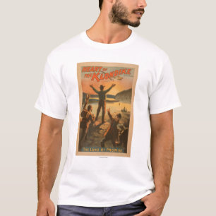 Camiseta Coração da mineração da promessa de Klondike