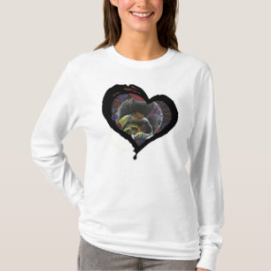 Camiseta Coração da pilha de Sicke - não precise de sofr