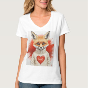 Camiseta Coração da Raposa
