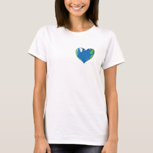 Camiseta coração da terra