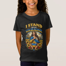Camiseta Coração da Ucrânia