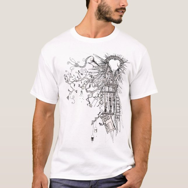 Camiseta coração das missões (Frente)