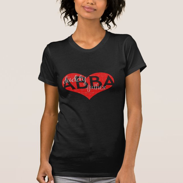 Camiseta Coração de Abba (Frente)