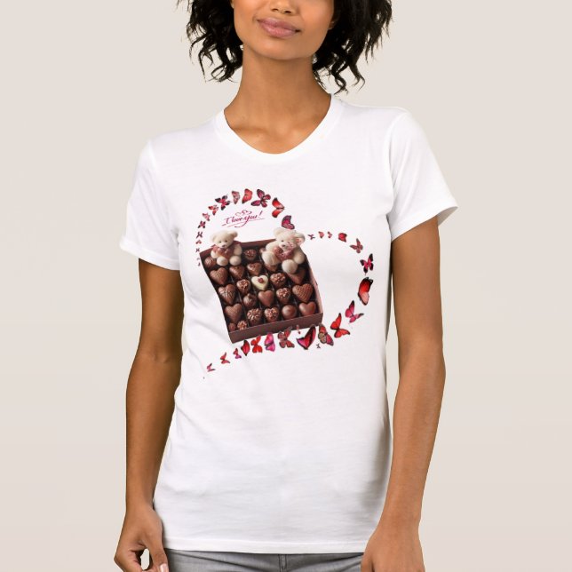 Camiseta Coração de Amor  (Frente)
