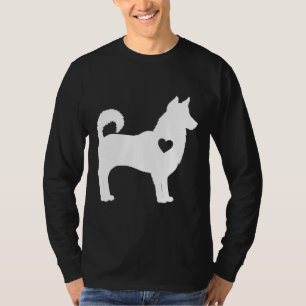 Camiseta Coração de Amor Silhouette rouco