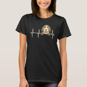 Camiseta Coração de Cachorro Para Isso Basset Griffon Vende