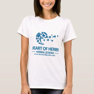 Camiseta Coração de Capas Longas da Escola de Plantas Herba