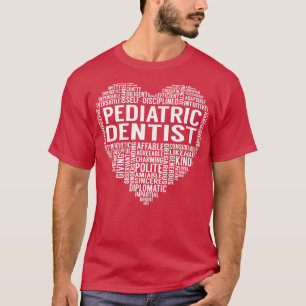 Camiseta Coração de Dentista Pediátrico